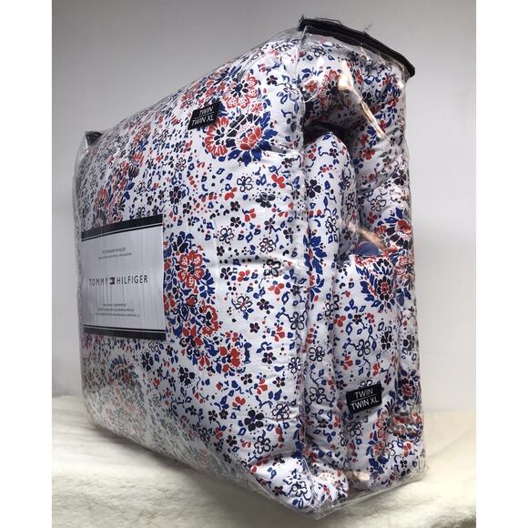 Tommy Hilfiger Comforter Twin / XL Pillow Sham Tottenham Paisley Floral Bedding - Picture 3 of 5